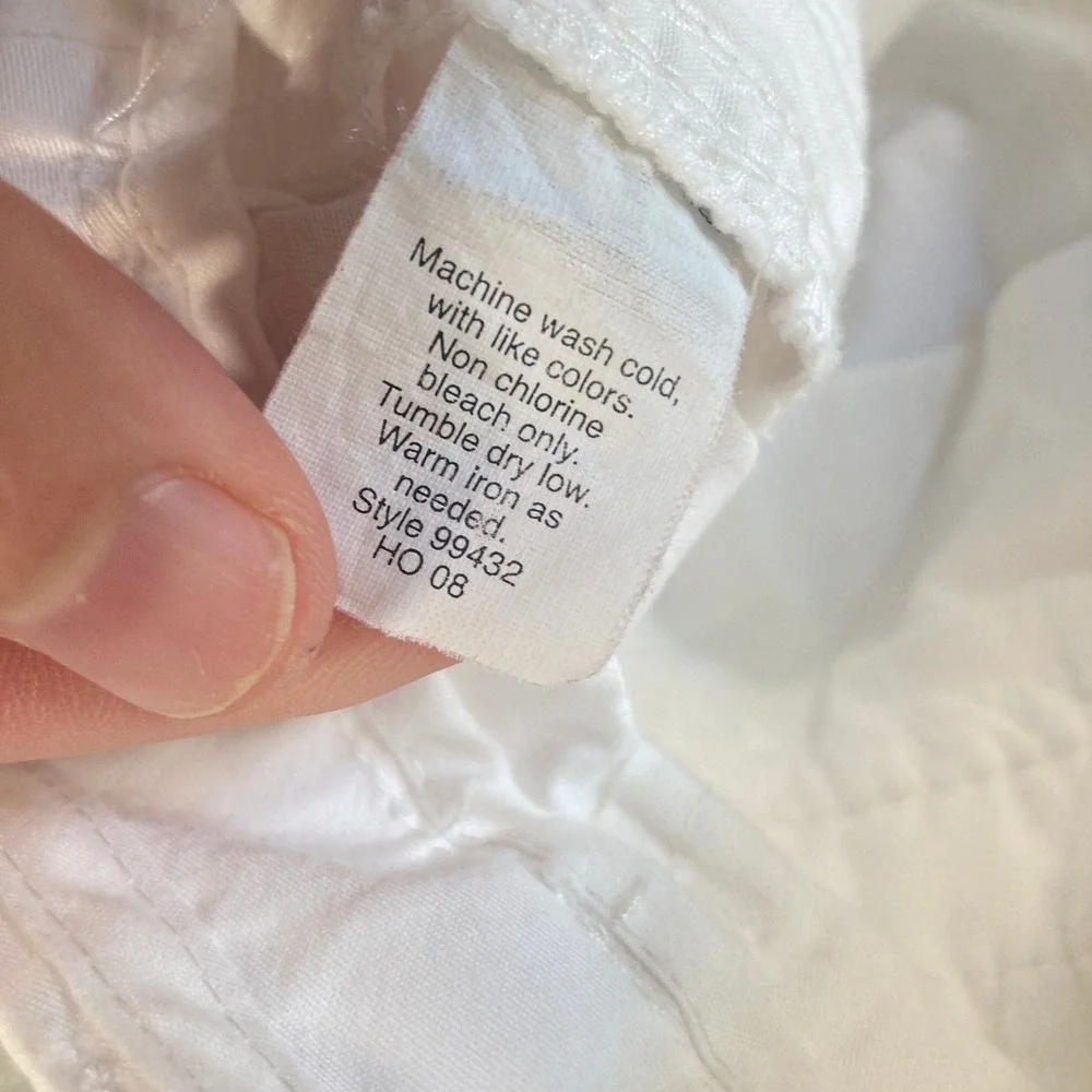 J Crew Chino Shorts Womens 12 Stretch White 10.5